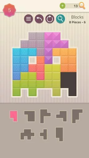 Изображение игры: Polygrams - Tangram & Block Puzzles