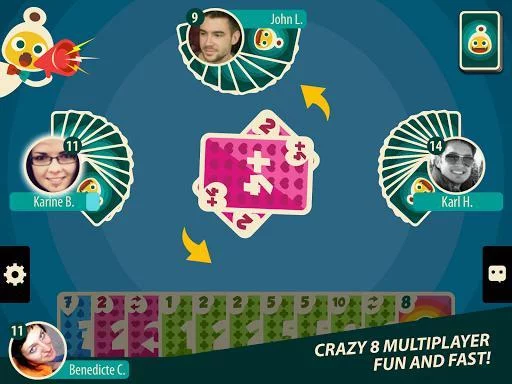 Изображение игры: Crazy 8 Multiplayer