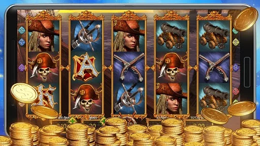 Изображение игры: Pirate Slots: VR Slot Machine (Google Cardboard)