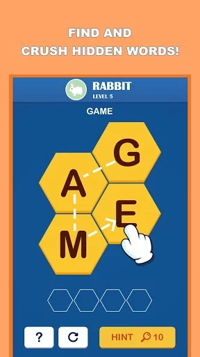 Изображение игры: Wordful Hexa-Block Word Search
