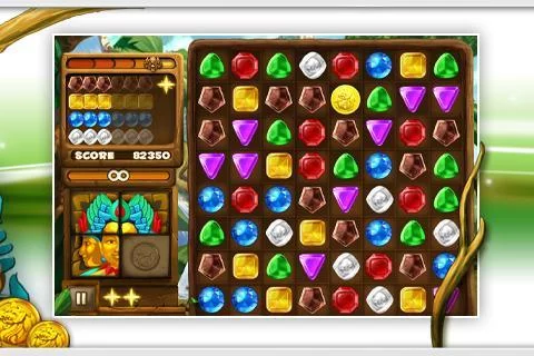 Изображение игры: Jungle Jewels Deluxe