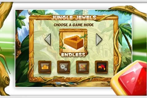 Изображение игры: Jungle Jewels Deluxe