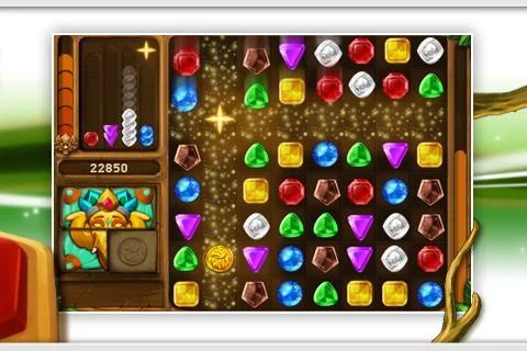 Изображение игры: Jungle Jewels Deluxe