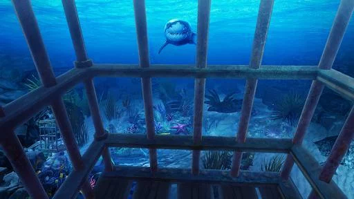 Изображение игры: VR Abyss: Sharks & Sea Worlds for Google Cardboard