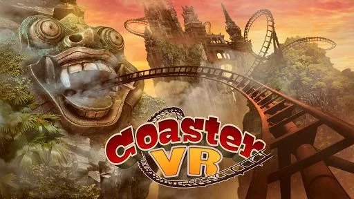 Изображение игры: VR Roller Coaster Temple Rider