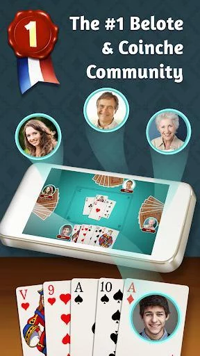 Изображение игры: Belote.com - Free Belote Game