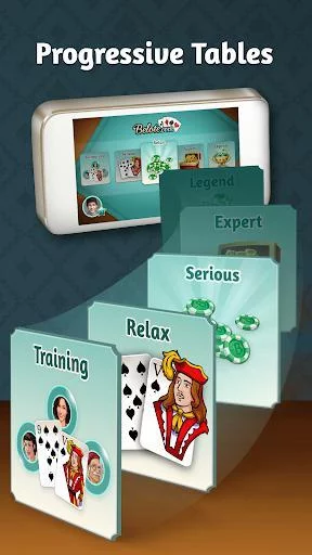 Изображение игры: Belote.com - Free Belote Game