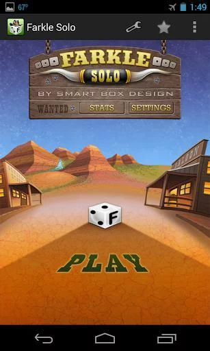 Изображение игры: Farkle Solo Solitaire - Free