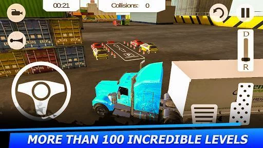 Изображение игры: American Truck Simulator Parking 2017