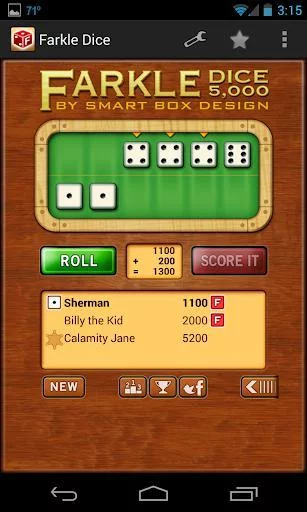 Изображение игры: Farkle Dice DLX (Ad-Free)