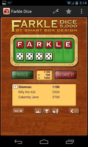 Изображение игры: Farkle Dice DLX (Ad-Free)