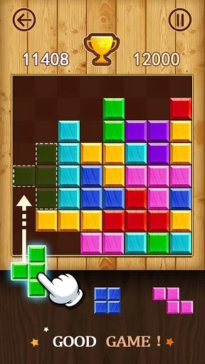 Изображение игры: Block Puzzle - Wood Pop