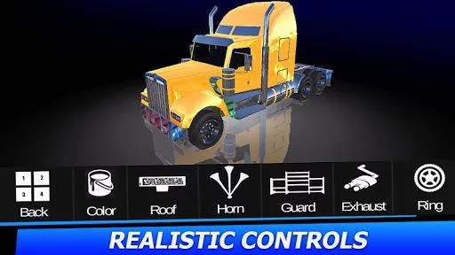 Изображение игры: American Truck Simulator Parking 2017