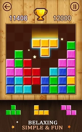 Изображение игры: Block Puzzle - Wood Pop
