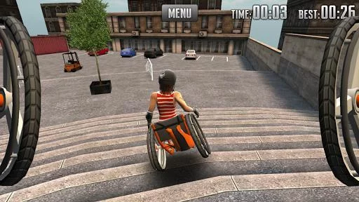 Изображение игры: Extreme Wheelchairing