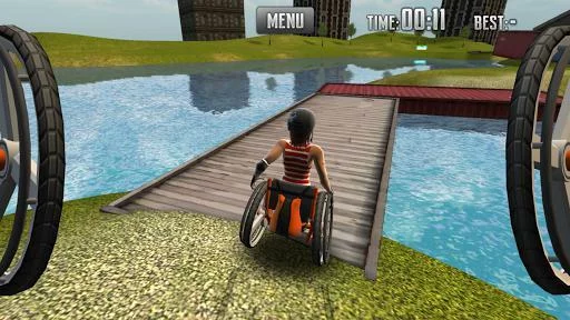Изображение игры: Extreme Wheelchairing