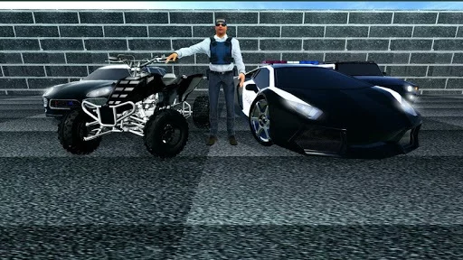 Изображение игры: US Police Limousine Car & Bike Transporter