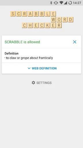 Изображение игры: SCRABBLE Word Checker