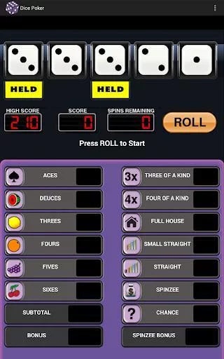 Изображение игры: Dice Poker