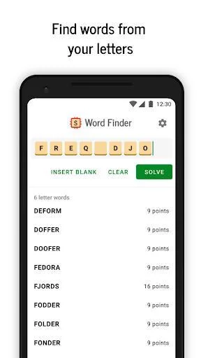 Изображение игры: Word Finder - Anagram Solver