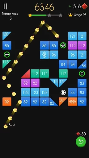 Изображение игры: Balls Bricks Breaker 2 - Puzzle Challenge
