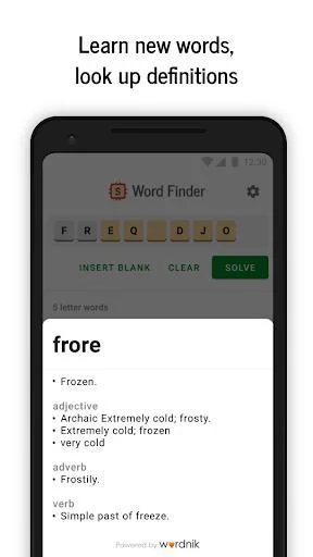 Изображение игры: Word Finder - Anagram Solver