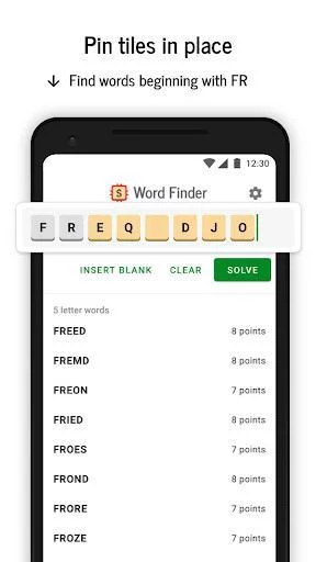 Изображение игры: Word Finder - Anagram Solver