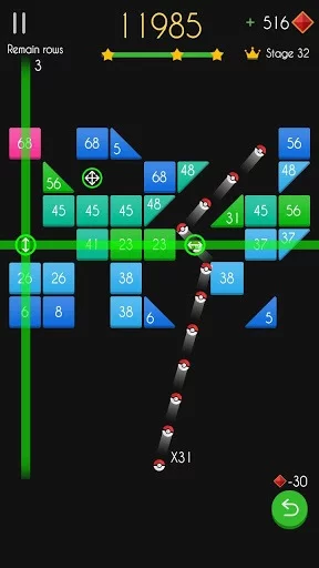 Изображение игры: Balls Bricks Breaker 2 - Puzzle Challenge