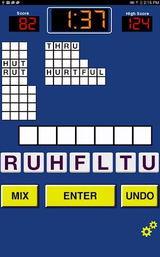 Изображение игры: Seven Letter Press