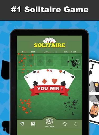 Изображение игры: Solitaire by PlaySimple