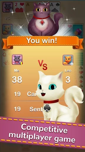 Изображение игры: Solitaire Cats