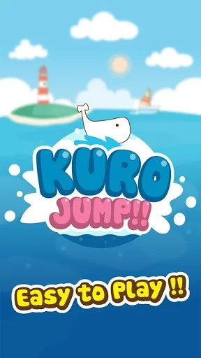 Изображение игры: Kuro Jump - Cute Free game app