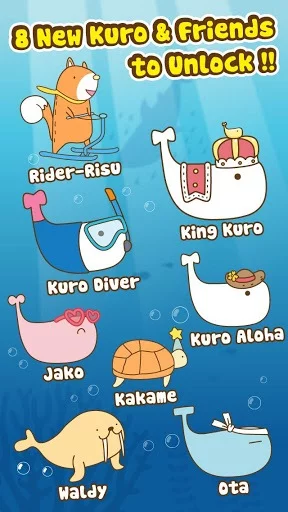 Изображение игры: Kuro Jump - Cute Free game app