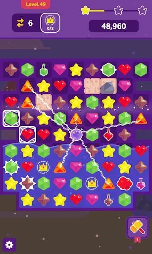 Изображение игры: Jewel Valley: Jewels Crush