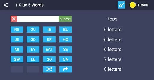 Изображение игры: 1 Clue 5 Words - Word Game