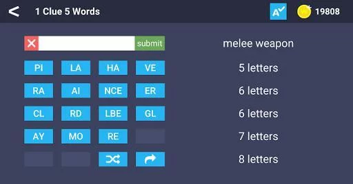 Изображение игры: 1 Clue 5 Words - Word Game