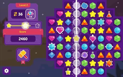 Изображение игры: Jewel Valley: Jewels Crush
