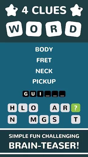 Изображение игры: 4 Clues 1 Word