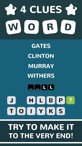 Изображение игры: 4 Clues 1 Word