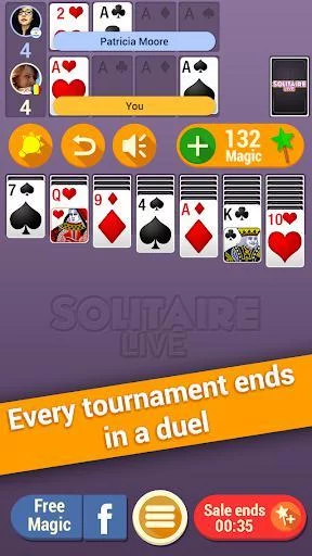Изображение игры: Solitaire Live