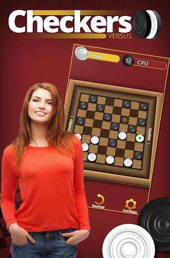 Изображение игры: Checkers Versus