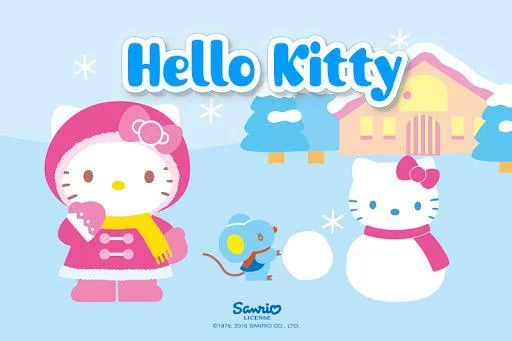 Изображение игры: Hello Kitty Christmas Puzzles - Games for Kids 🎄