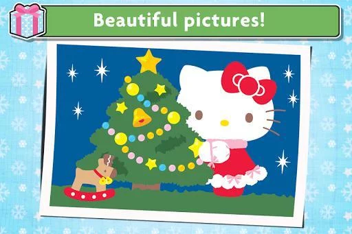 Изображение игры: Hello Kitty Christmas Puzzles - Games for Kids 🎄