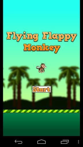 Изображение игры: Flying Flappy Monkey