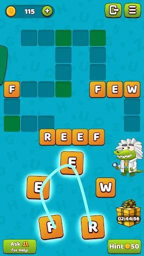 Изображение игры: Crocword: Crossword Puzzle Game