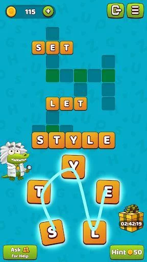 Изображение игры: Crocword: Crossword Puzzle Game
