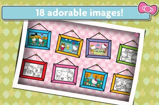 Изображение игры: Hello Kitty Coloring Book - Cute Drawing Game