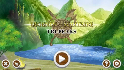 Изображение игры: Legends of Solitaire TriPeaks