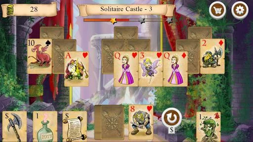 Изображение игры: Legends of Solitaire TriPeaks