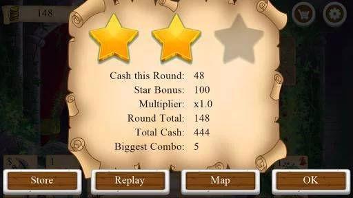 Изображение игры: Legends of Solitaire TriPeaks
